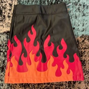 Flame miniskirt